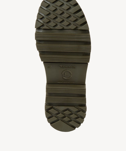 Stivaletti Chelsea verde - Piedi Folli
