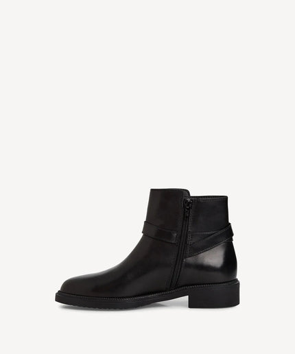 Stivaletti in pelle nero - Piedi Folli