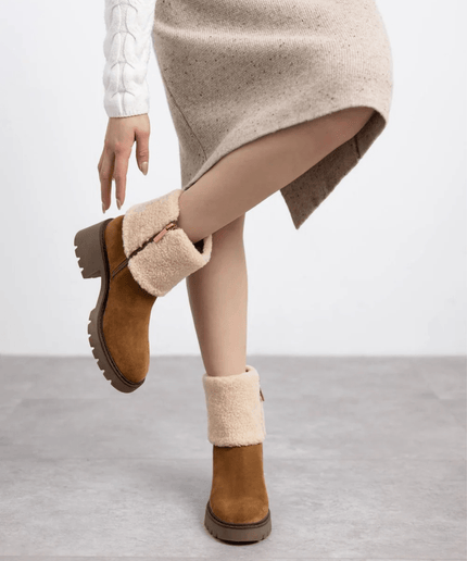 Stivaletto in pelle camle - Piedi Folli