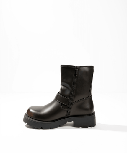 Stivaletto in pelle marrone - Piedi Folli