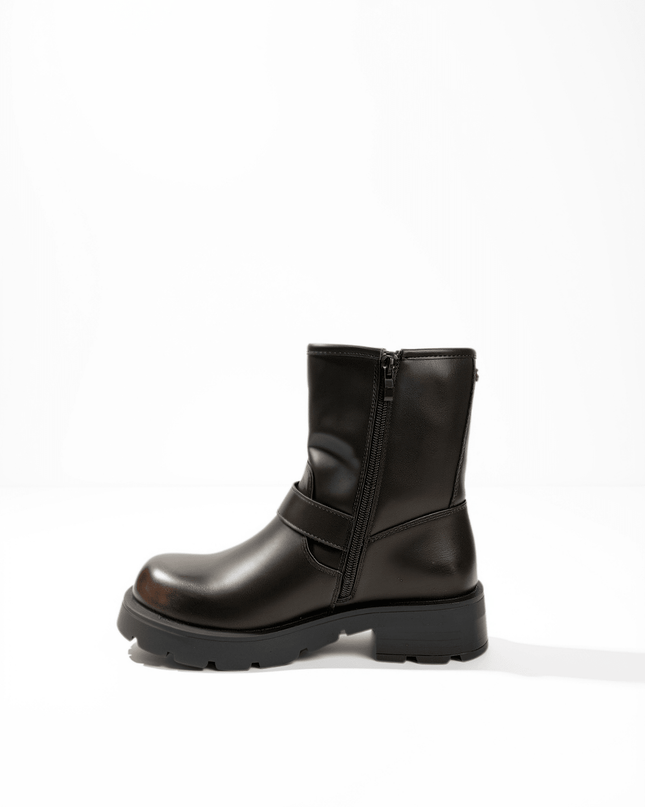 Stivaletto in pelle marrone - Piedi Folli