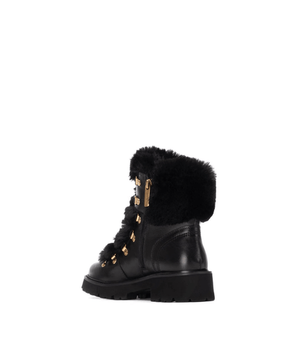 Stivaletto in pelle nero - Piedi Folli