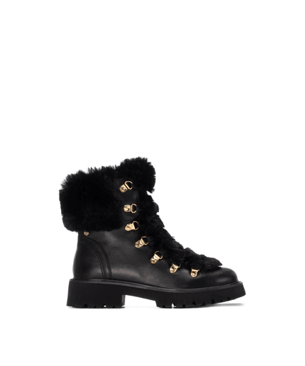Stivaletto in pelle nero - Piedi Folli