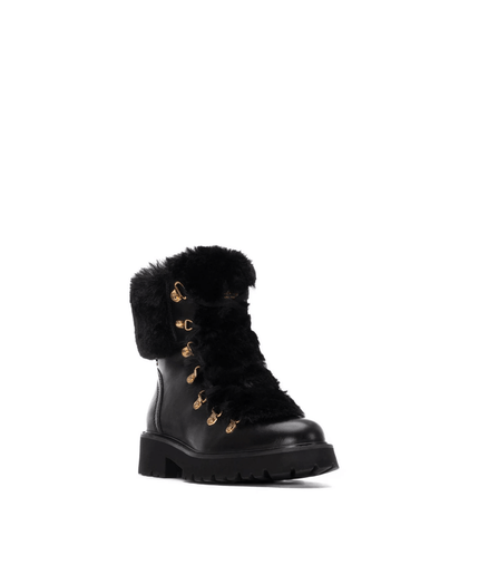Stivaletto in pelle nero - Piedi Folli
