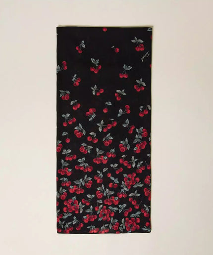 Stola con stampa ciliegie - Piedi Folli