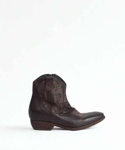 Texano in pelle T.Moro - Piedi Folli