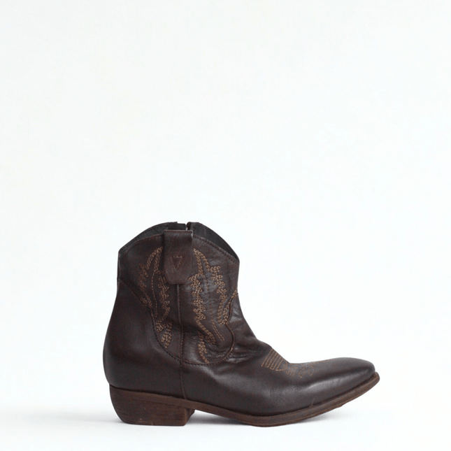Texano in pelle T.Moro - Piedi Folli