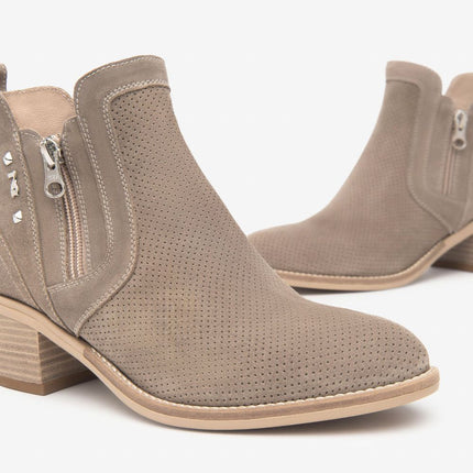 Tronchetti Donna in Suede - Piedi Folli