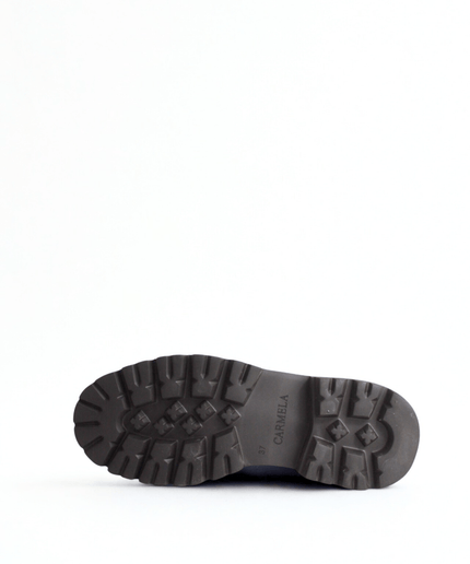 Tronchetto in pelle nero - Piedi Folli