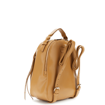 zaino con tasche laterali con manico intrecciati - Piedi Folli