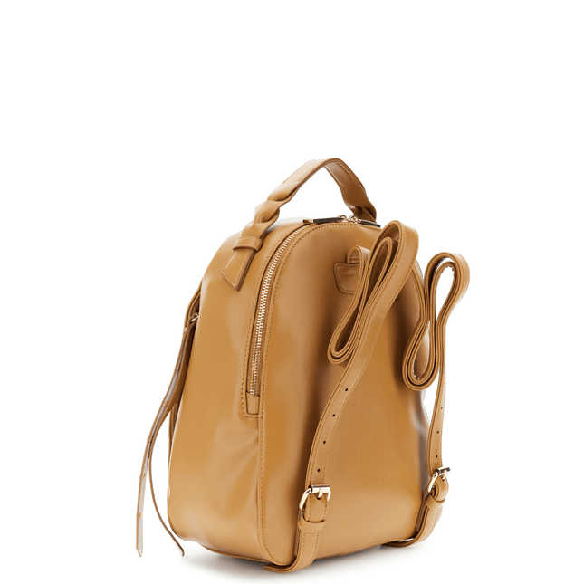 zaino con tasche laterali con manico intrecciati - Piedi Folli