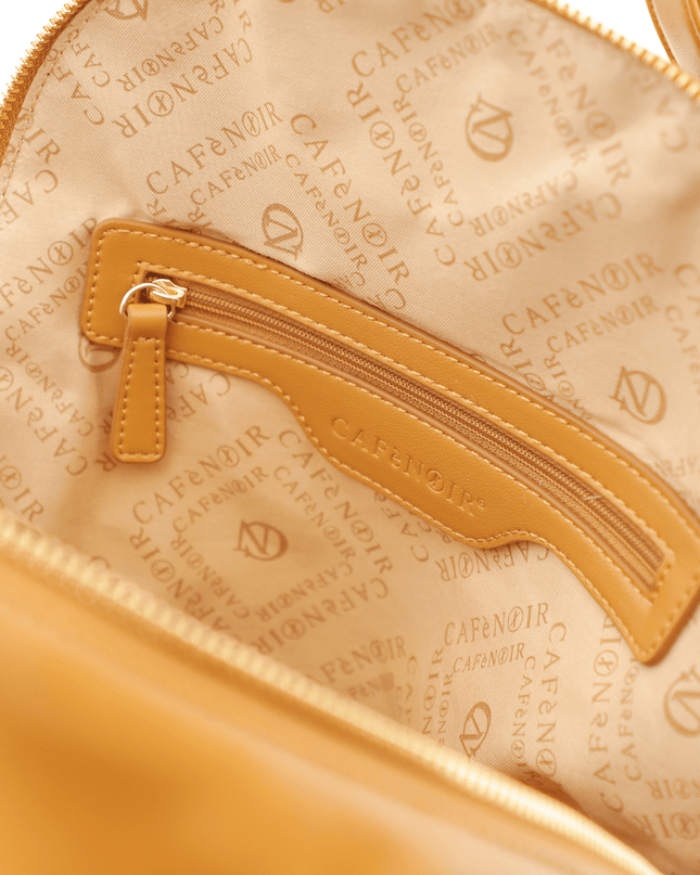 zaino con tasche laterali con manico intrecciati - Piedi Folli